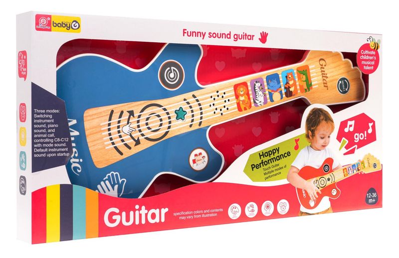 Gitara Dla Najmłodszych Z Funkcją Świateł zdjęcie 2