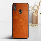 Etui AIORIA Vintage LEATHER do Huawei Honor 8X pomarańczowy