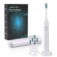 szczoteczka soniczna sarmocare x700 ipx7 38400 vpm 5 trybów etui +