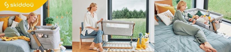 Skiddou Łóżeczko Dostawne Natt Nomadic Wood zdjęcie 14