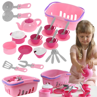 Zestaw Kuchenny Dla Dzieci W Koszyku 7181