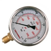 manometr gliceryn. yt100gl-1/2" 0-250 bar 100mm dolny gwint