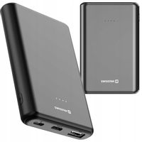 Powerbank SWISSTEN 5000 mAh micro USB USB-C USB-A + kabel USB-C/USB-C 10 W