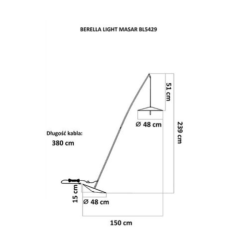 Lampa Podłogowa Berella Light Masar BL5429 na Arena.pl
