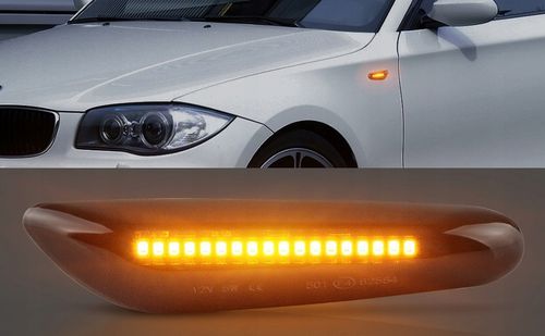 Erken Kierunkowskazy LED dymione migacze BMW E46 E90 E92 E60 E83 E87 E82 na Arena.pl