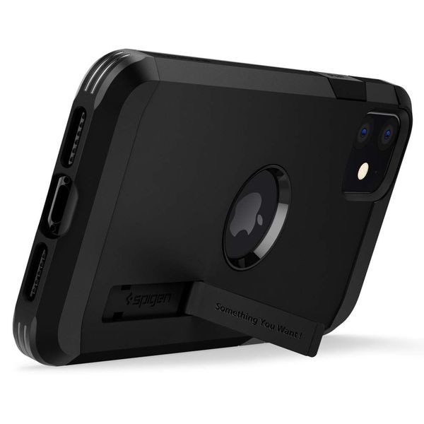 spigen tough armor iphone 11 black zdjęcie 2