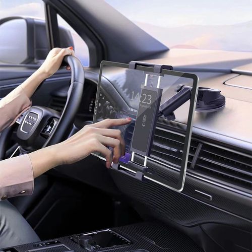 tech-protect v4 universal windshield & dashboard car mount for tablet black na Arena.pl