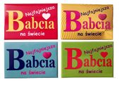 magnesy babcia 10szt