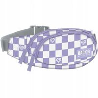 SASZETKA NERKA BackUP NA PAS TORBA SZACHOWNICA FIOLET KRATA KRATKA TBB6A29