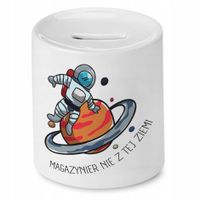 Skarbonka Dla Magazyniera Nie Z Tej Ziemi Prezent Z Nadrukiem Ze Zdjęciem