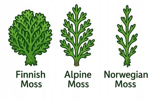 Mech Chrobotek Reniferowy - Fiński - Oczyszczony - Jasnozielony - 500g na Arena.pl