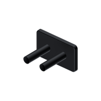 Volaro zestaw maskujący do zaworów grzejnikowych, czarny mat