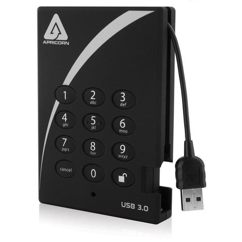 Apricorn HDD 2TB Encrypted USB 3.0, A25-3PL256-2000 na Arena.pl
