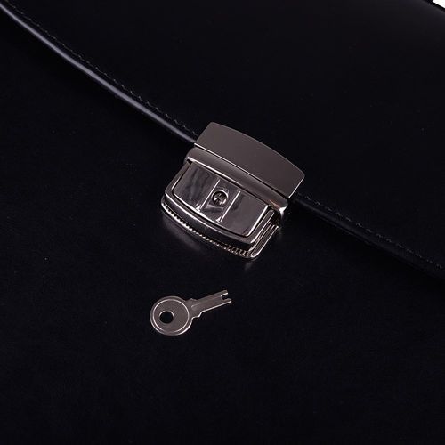 Teczka męska skórzana KEMER B 809/DW Czarna na Arena.pl