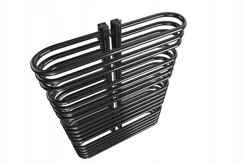 GRZEJNIK ŁAZIENKOWY NEO 1120x550 CZARNY POŁYSK zdjęcie 2