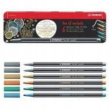 stabilo pen 68 metallic 6szt etui 0323 na Arena.pl