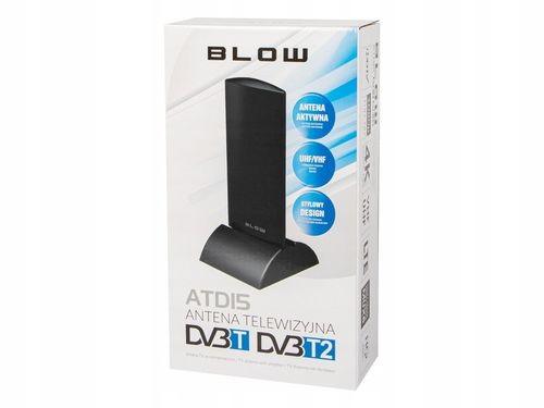 ANTENA AKTYWNA MOCNA TV DVB-T MUX 4K LTE DO TELEWIZJI NAZIEMNEJ DVB-T2 na Arena.pl