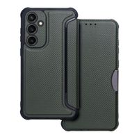 Kabura RAZOR Book do SAMSUNG S23 FE ciemnozielony