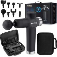 PISTOLET DO MASAŻU MASAŻER DO CIAŁA PLECÓW MASSAGE GUN NEO-SPORT