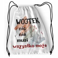 Plecak Dla Wojtka Sportowy Szkolny Worek Torba Z Nadrukiem Ze Zdjęciem