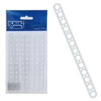 PONIK'S Podkładki Pod Wałki Do Trwałej Ondulacji Paski - 10szt