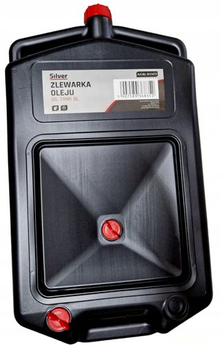 Zlewarka miska 8L do oleju pojemnik kanister warsztatowy Silver na Arena.pl