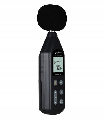 DECYBELOMIERZ SONOMETR MIERNIK NATĘŻENIA POZIOMU DŹWIĘKU, HAŁASU, GŁOŚNOŚCI na Arena.pl