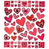 NAKLEJKI SERCA 57 SZT DPNK-121 DP CRAFT