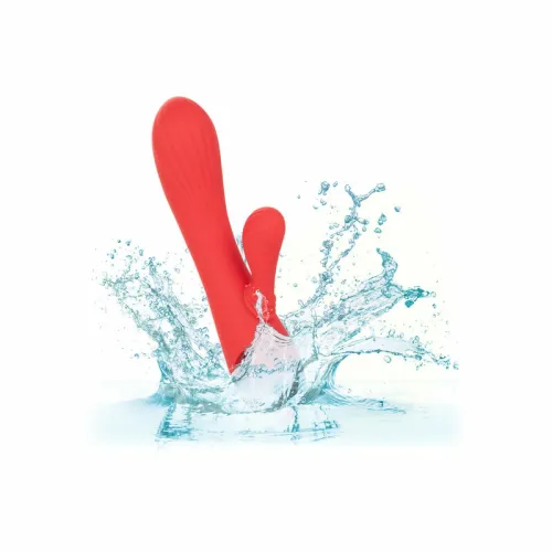 calexotics palisades passion red - masażer podgrzewany, silikon, 11,5 cm na Arena.pl