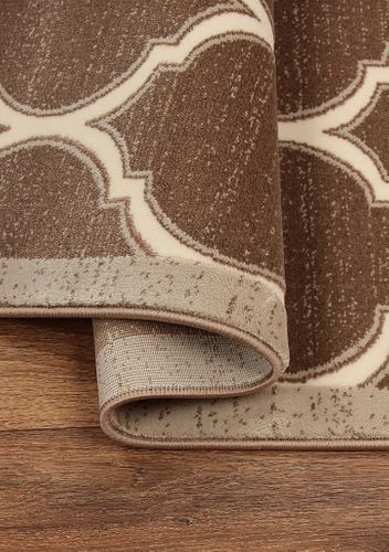 Dywan Roxy 9264A dark beige prostokąt 80x150 na Arena.pl
