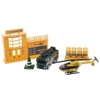 ZABAWKOWY ZESTAW WOJSKOWY  Z AKCESORIAMI