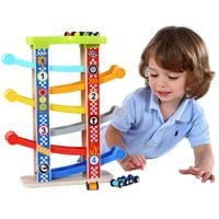 TOOKY TOY Kolorowa Zjezdzalnia Tor Dla Samochod