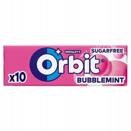 Orbit Bubblemint 10 drażetek/14g X30 na Arena.pl