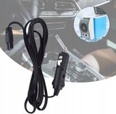 KABEL 12V 24V 4m PRZEWÓD DO LODÓWKI TURYSTYCZNEJ Z KONTROLKĄ LED SOLIDNY