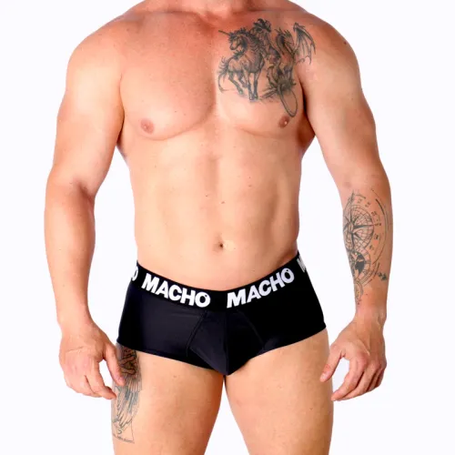 macho ms30ng happy slip męski czarny, lycra, rozmiar m na Arena.pl
