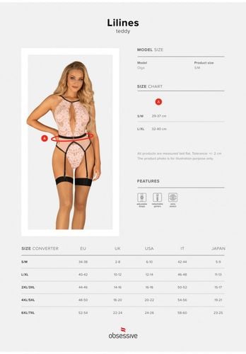 bielizna lilines body  s/m na Arena.pl