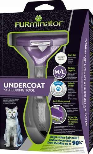FURMINATOR Szczotka Dla Kota Krótkowłosego DUŻEGO na Arena.pl