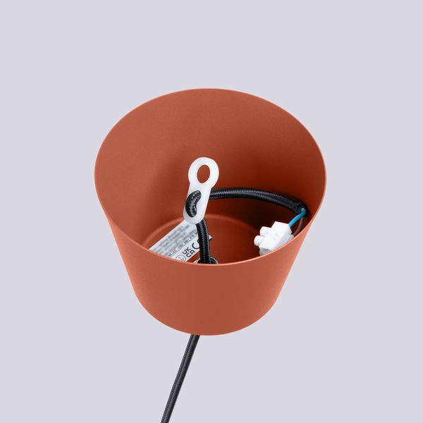 Lampa wisząca BILO ochra czerwona zdjęcie 9