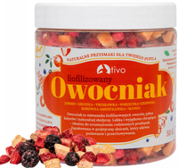 TIVO OWOCNIAK liofilizowany liofilizowane owoce królika kawii gryzoni 50g