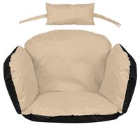 poduszka ogrodowa 112x113 cm na krzesło wiszące bocianie gniazdo