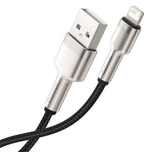 kabel usb do lightning baseus cafule, 2.4a, 2m (czarny) na Arena.pl