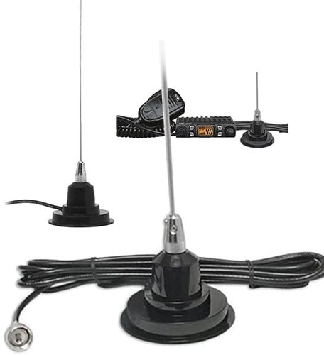 Antena CB Sonar-825 wysokość 100cm. Podstawa magnetyczna na Arena.pl