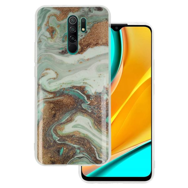 Marble Glitter Case do Xiaomi Redmi 9 Wzór 5 zdjęcie 1
