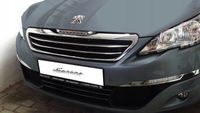 PEUGEOT 308 II Listwy CHROM na GRILL atrape Tuning