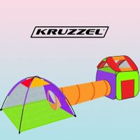 0002881 Namiot Plac zabaw + 200szt piłeczek Suchy Basen 3w1 + transpor