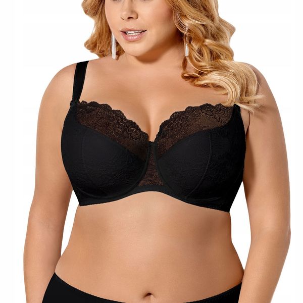 BIUSTONOSZ GORSENIA K357 BLANCA, CZARNY, 110D zdjęcie 4