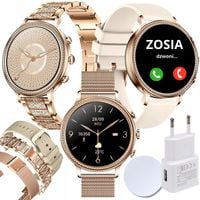 SMARTWATCH DAMSKI ZEGAREK ROZMOWY POWIADOMIENIA SPORT ZDROWIE POLSKIE MENU