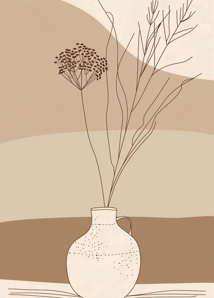 Plakat 39,5x55cm Kojący Wazon zdjęcie 1