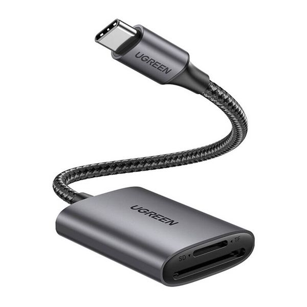 Czytnik kart UGREEN CM401 USB-C do laptopa, smartfona, tabletu zdjęcie 1