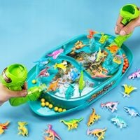 Gra zręcznościowa bitwa dinozaurów Bajkowy Kuferek